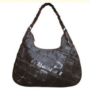 NWOT  Brown Large Leather Hobo Bag